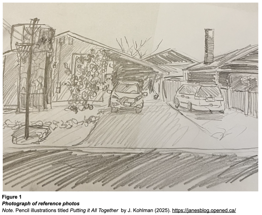 Sketch of Urban scene 